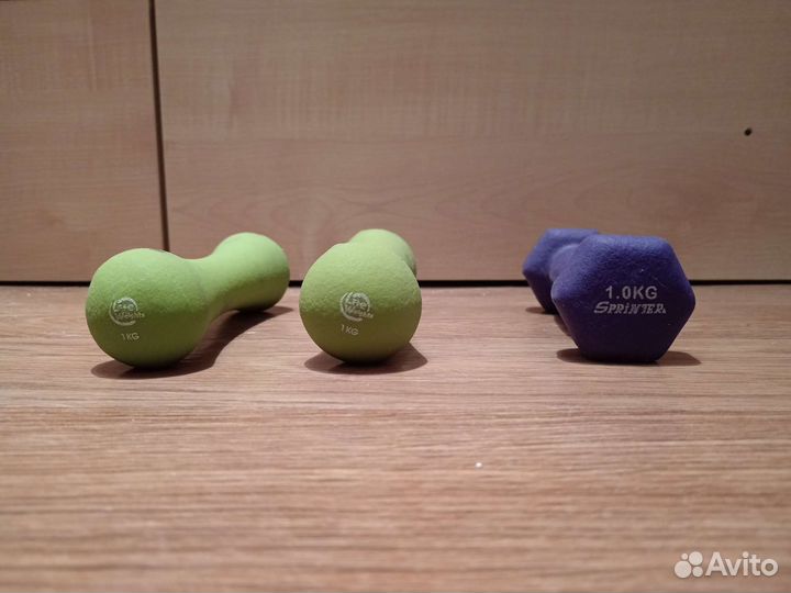 Гантели 1 кг