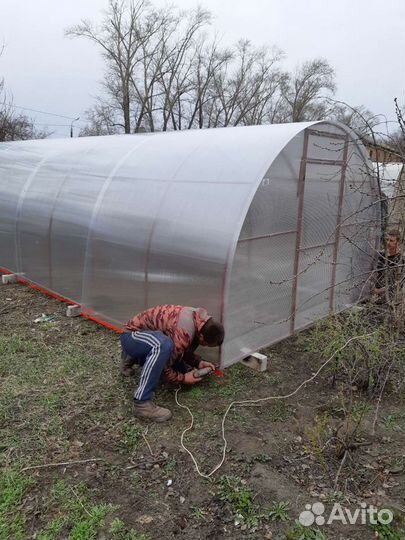 Теплица усиленная