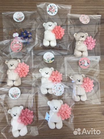 Мыло ручной работы «Мишка»