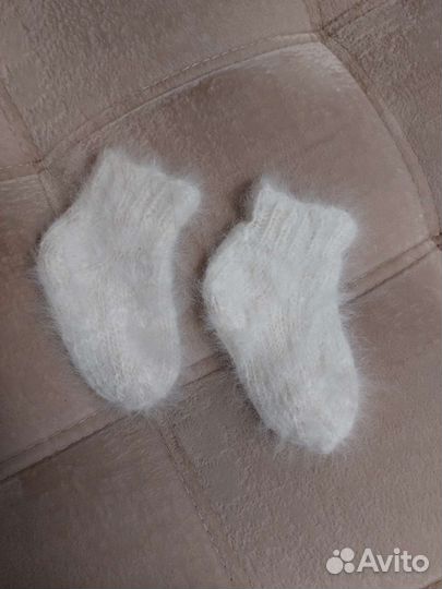 Пуховые носочки
