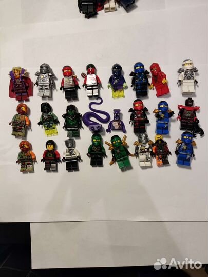 Lego ninjago минифигурки