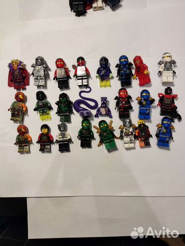 Lego ninjago минифигурки