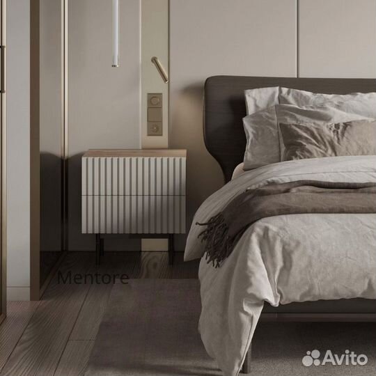 Тумба прикроватная Batista с ящиками