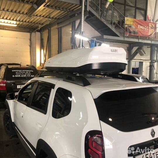 Автобокс на крышу renault duster