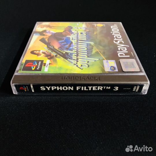 Игра PS1 лицензия Syphon Filter 3