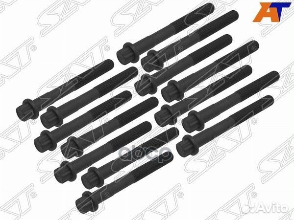 Болт гбц (комплект) toyota 1FZ-FE ST-117-0021 Sat