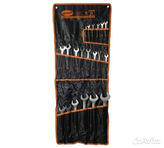 Набор комбинированных ключей 20шт сумка автоdело