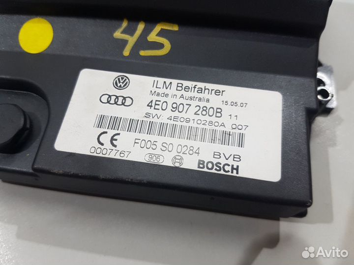 Модуль питания бортовой сети ауди а8 audi s8