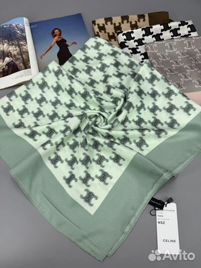 Платок женский шелковый Celine