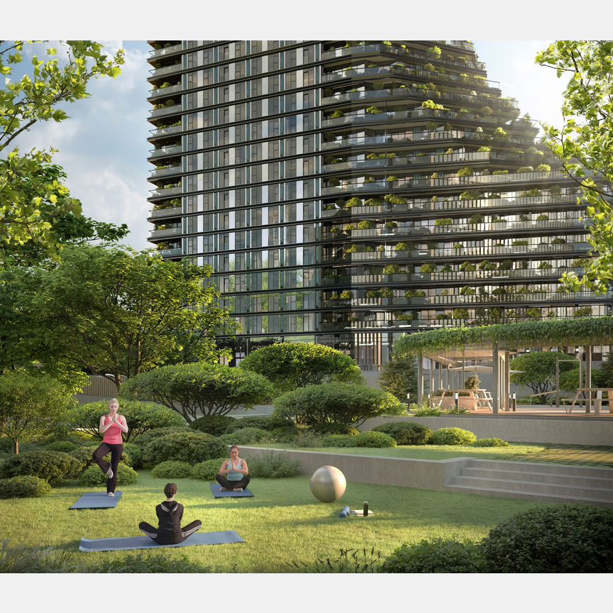 1-к. квартира, 48,4 м², 10/46 эт.