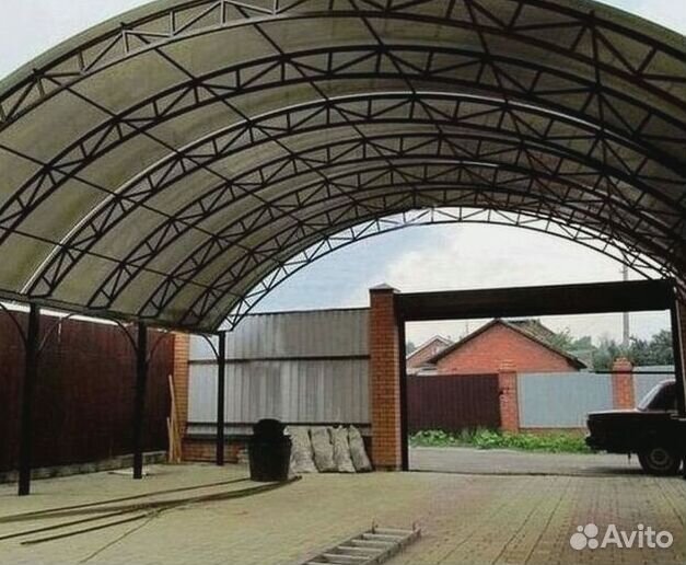 Навесы из поликарбоната от производителя