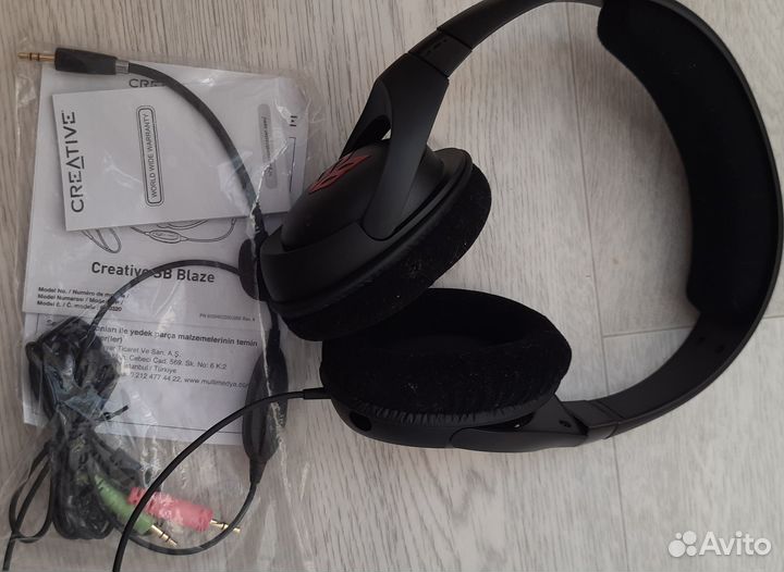 Наушники Creative Sound Blaster Blaze GH0320
