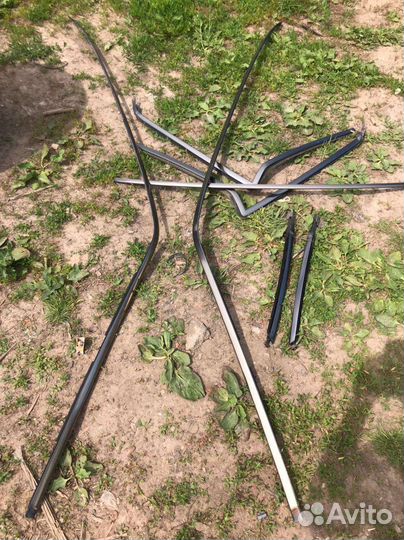 Хром молдинги крыши стекла Mercedes w124