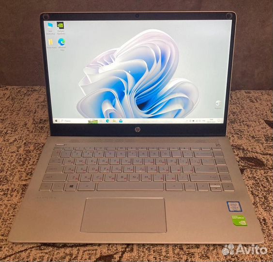 Игровой ноутбук HP Intel Core I5 GeForce 940mx
