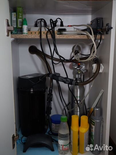 Пресноводный аквариум-травник на 55 литров