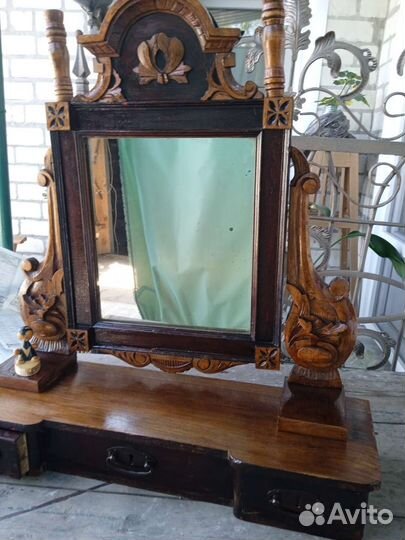 Антикварное Зеркало псише