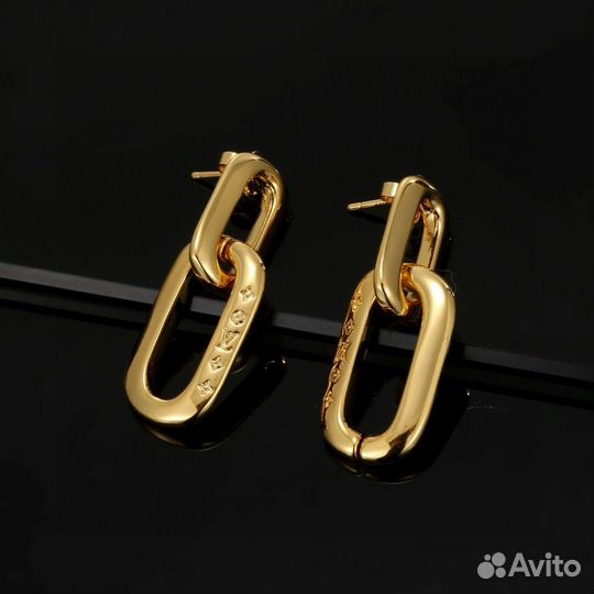 Серьги Louis Vuitton