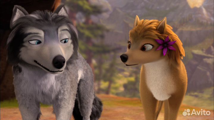 Альфа и Омега клыкастая братва Blu-Ray 3D