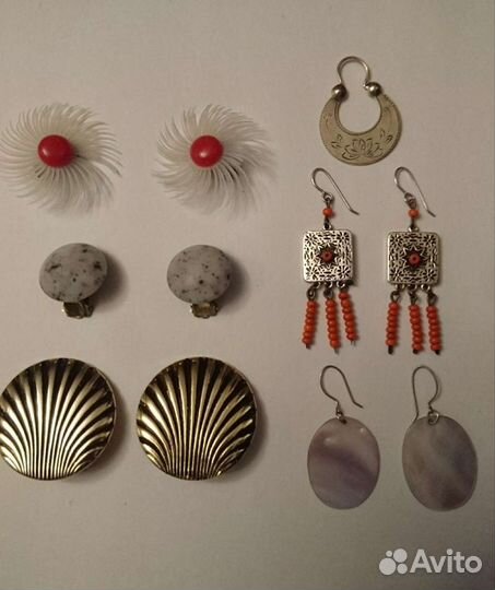 Винтажные Серьги