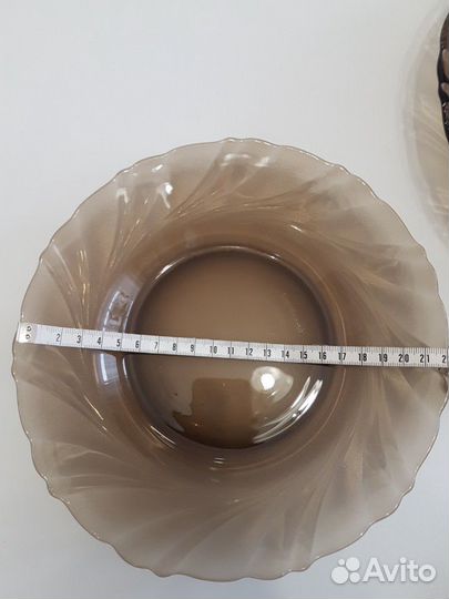 Бокал, чашка,тарелка. Французское стекло