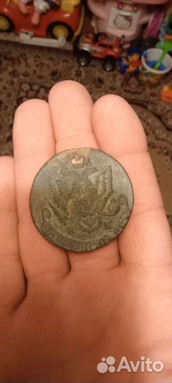 5 копеек 1784 к м