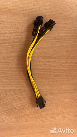 Переходник 6 pin на 2 * 8 pin