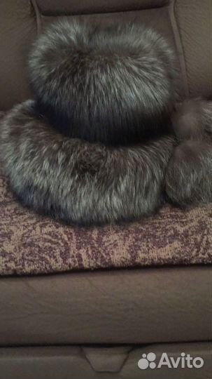 Шапка зимняя меховая женская