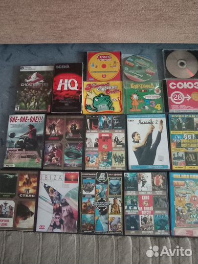 Аудио и видео диски и кассеты