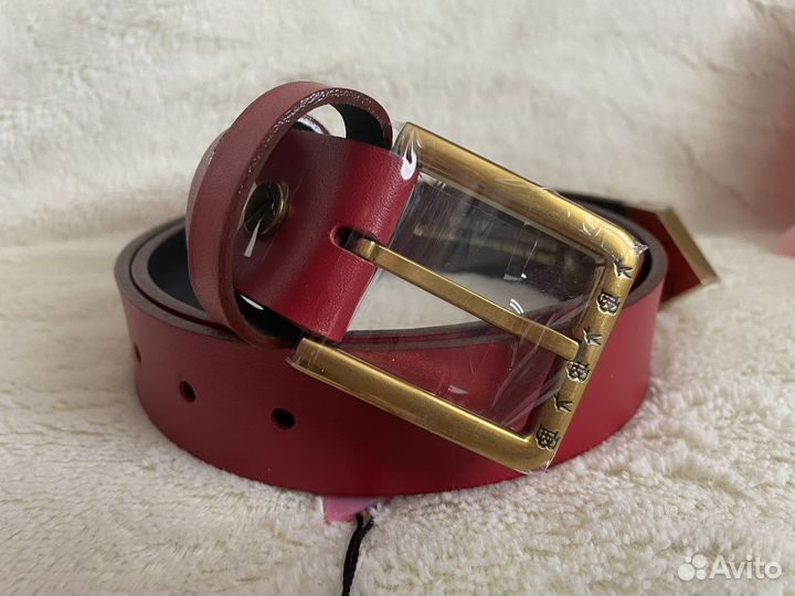 Ремень женский кожаный