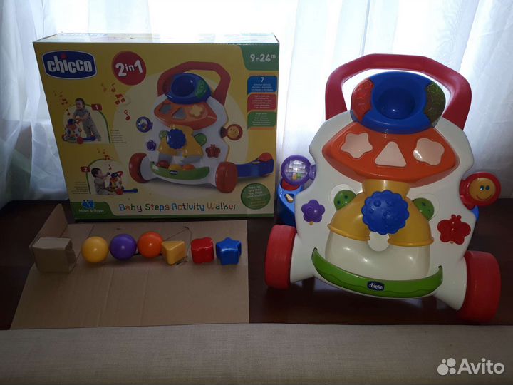 Ходунки каталка chicco