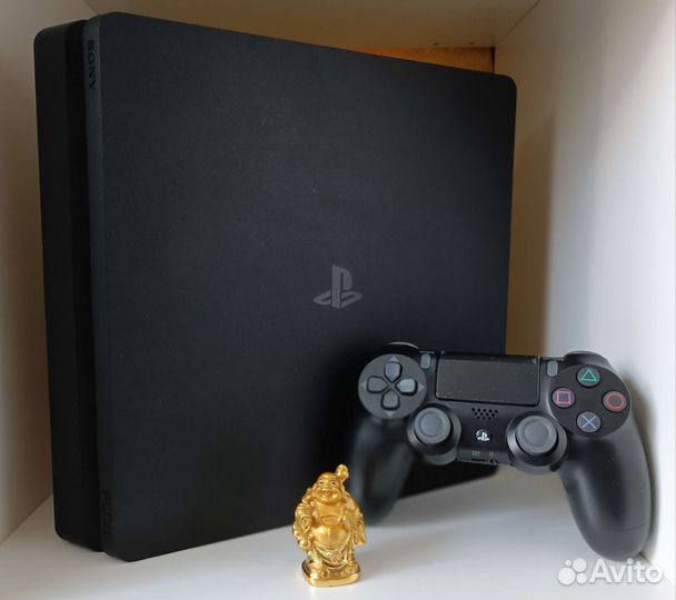 Прошитая PlayStation 4 Slim 1TB + игры