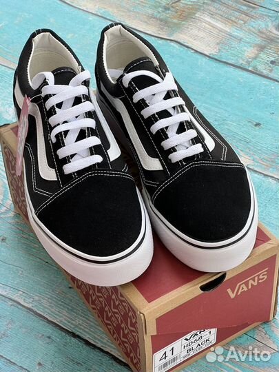 Кеды vans на платформе