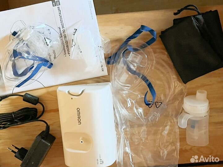 Компрессорный небулайзер ингалятор omron ne-c24