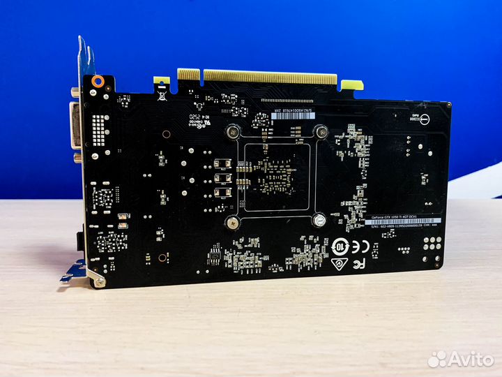 Видеокарта MSI GeForce GTX 1050Ti 4Gb 128Bit