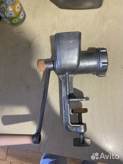 Мясорубка ручная бу