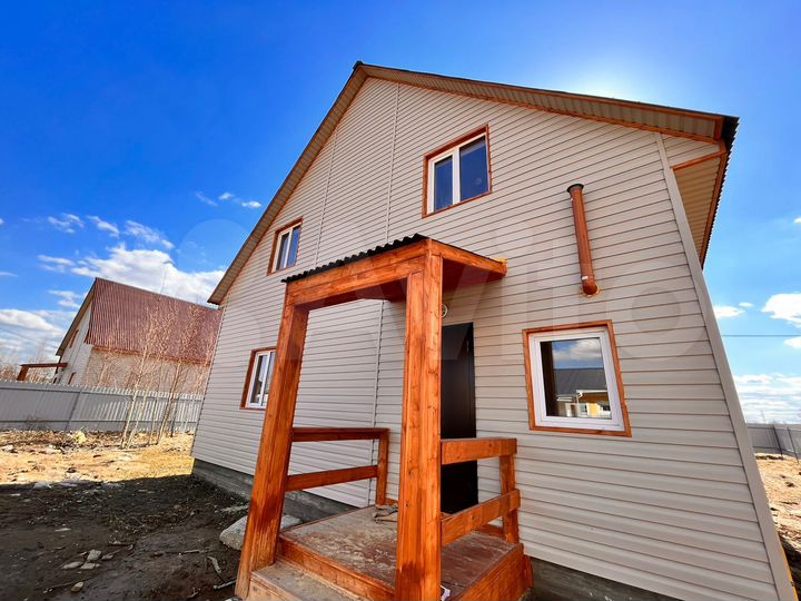 Дом 143,7 м² на участке 4 сот.