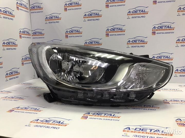 Фара правая Hyundai Solaris