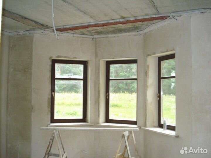 Механизированная/машинная штукатурка