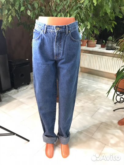 Джинсы полубананы унисекс