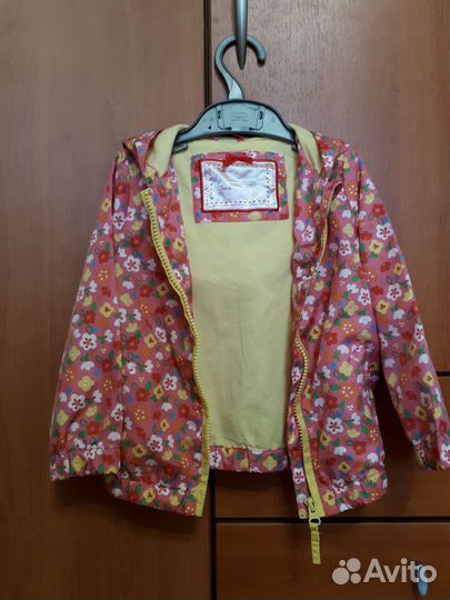 Ветровка для девочки 92