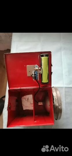 Старый фонарь переделанный на led