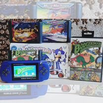 Sega Portable MD-360 с играми