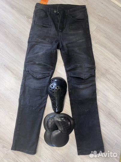 Мотоджинсы унисекс