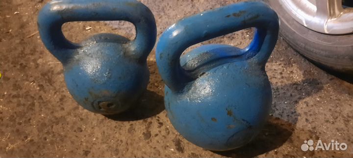 Гиря чугунная 16/24 кг