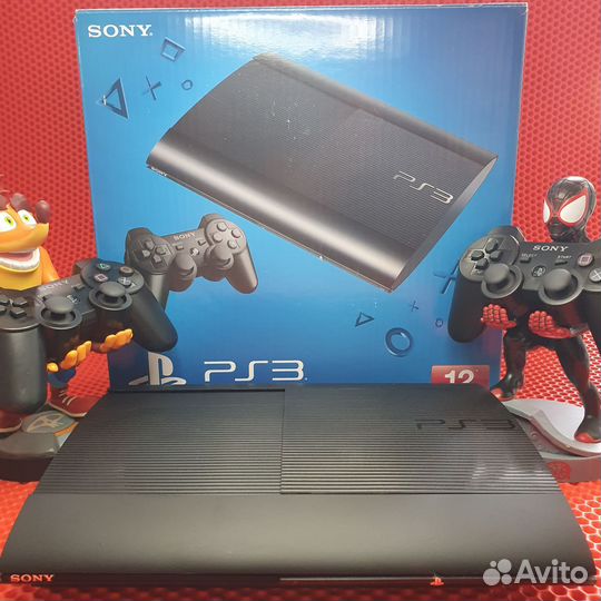 Ps3 + 30 игр и два геймпада