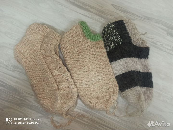 Следки вязаные ручной работы