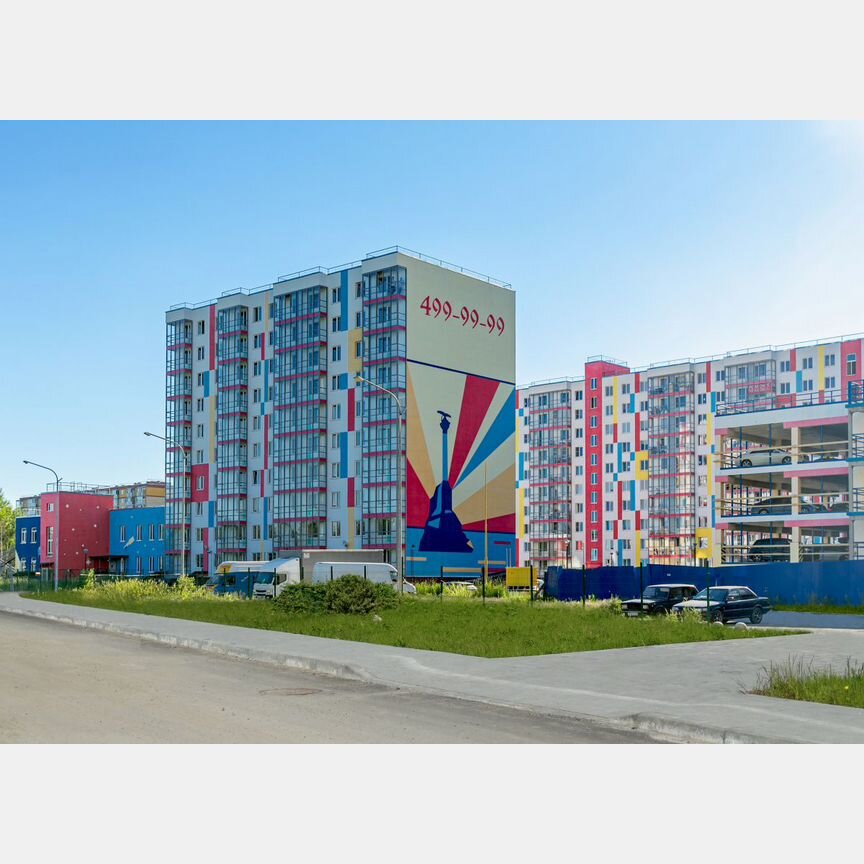 1-к. квартира, 40 м², 1/10 эт.