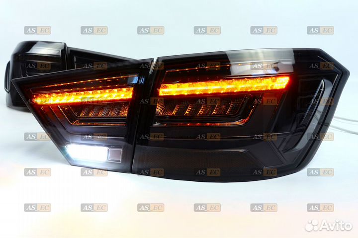 Веста Фонари Тюнинг в стиле ауди тонированные