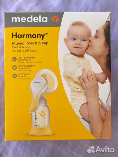 Ручной молокоотсос Medela +пакеты для сбора молока