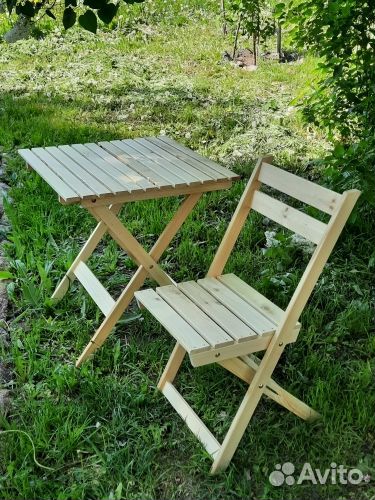 Садовая мебель из дерева